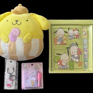 HELLO KITTY AND FRIENDS BUNDLE-POMPOMPURIN-PICHACCO